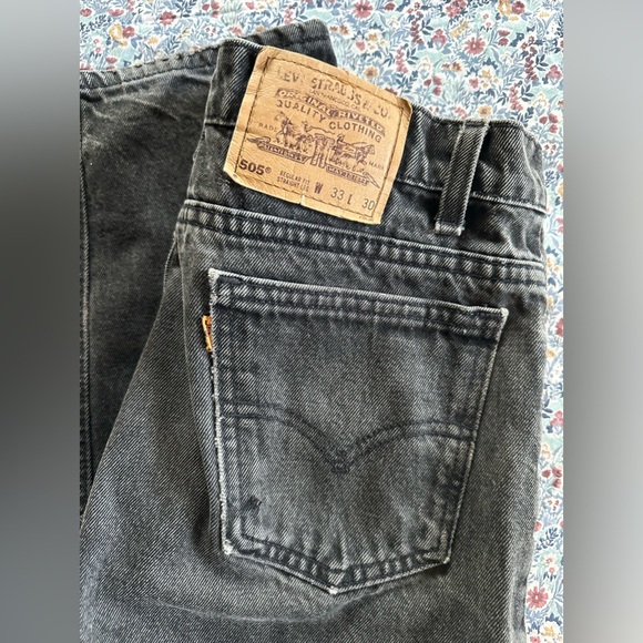 Vintage Levi’s Orange Tab 505s - Picture 2 of 5